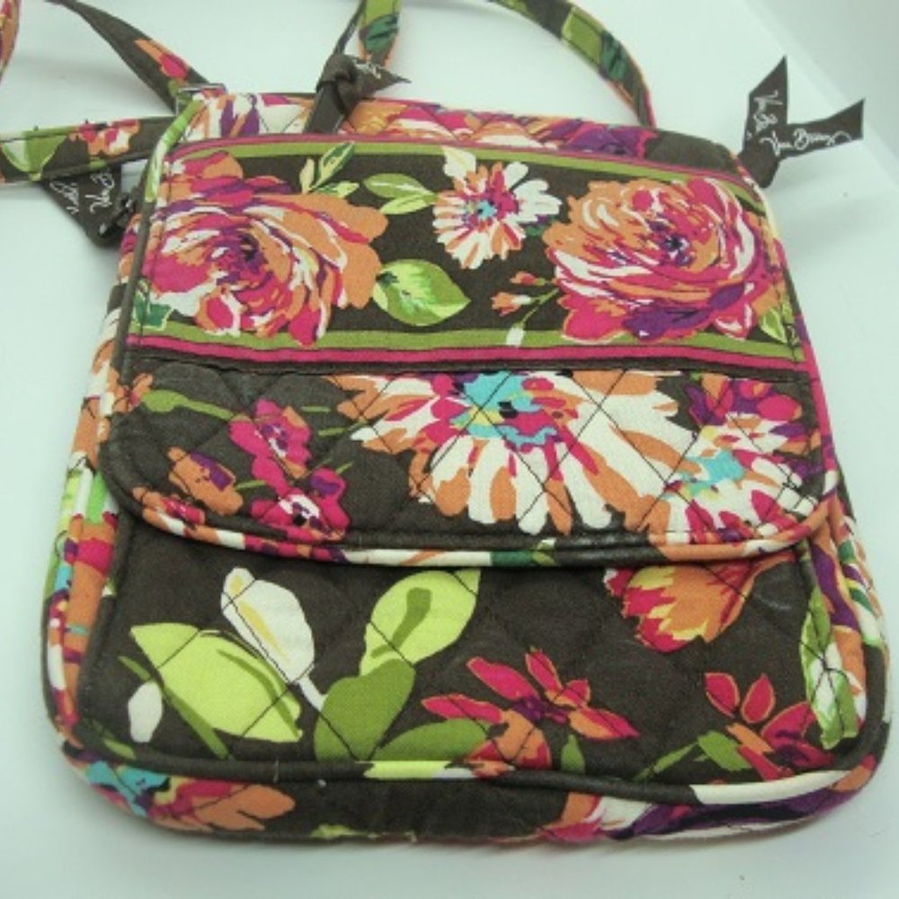 Vera Bradley English Rose Crossbody Mini Bag